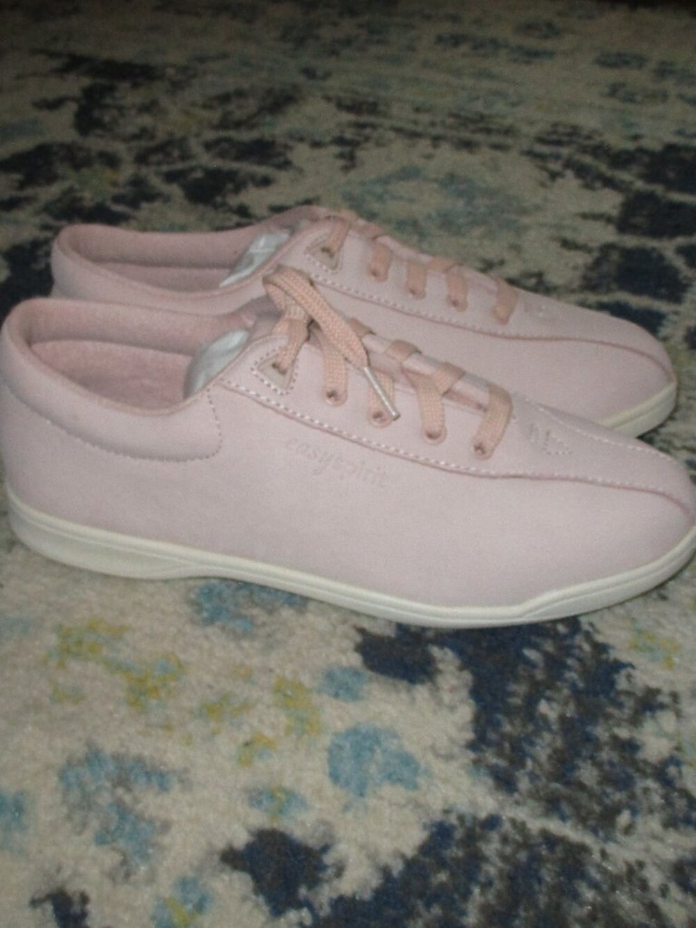 NIB EasySpirit “SEAP1” classic pink leather walking shoe size 8